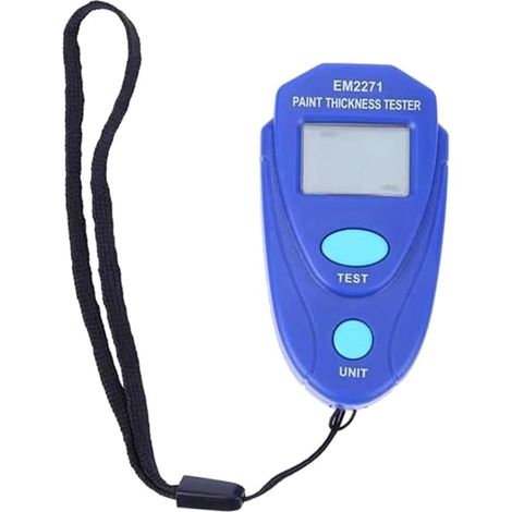 Peinture portable, épaisseur de revêtement de voiture, testeur numérique, émail, plastique, époxy, fer, aluminium, utilisation pour appareils de mesure automobile, épaisseur de plastique (1/5)