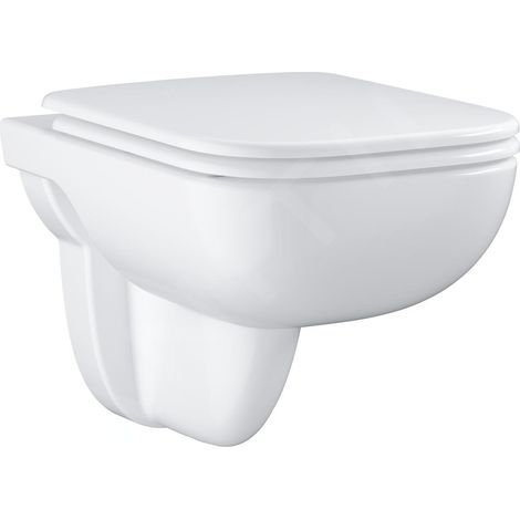 Grohe Start Edge - Cuvette de toilette suspendue avec abattant SoftClose, Rimless, blanc alpin 39815000 (1/5)