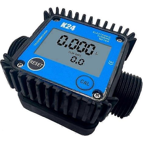 Débitmètre de carburant numérique LCD K24 pour diesel/turbine – Mesure de débit de liquide/eau (1/5)