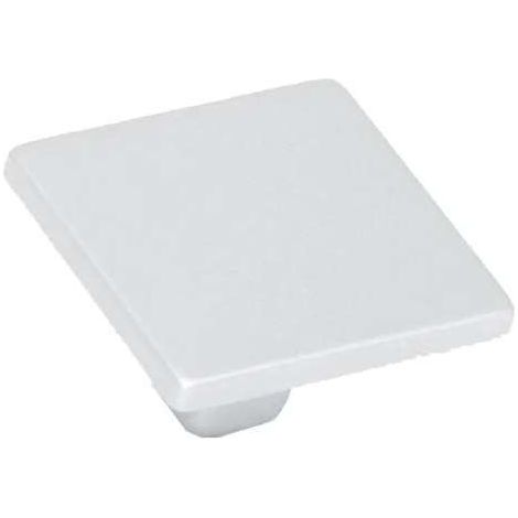 Pomolo Quadro Cromo Opaco Mm.16X16 (1/2)