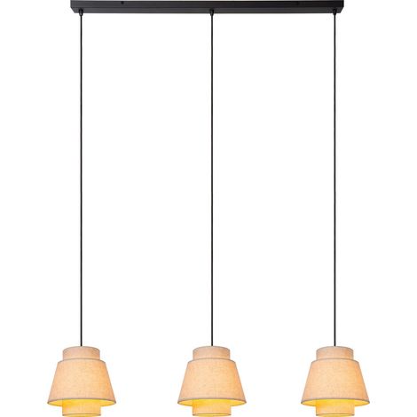 Lampe suspendue Tribute Crème 3 lumières - 21435/03/38 (1/2)