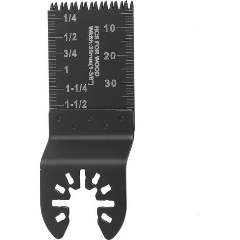 Packung mit 10 Mehrzweck-Sägeblättern (35 mm) mit grober Zahnung (1/5)