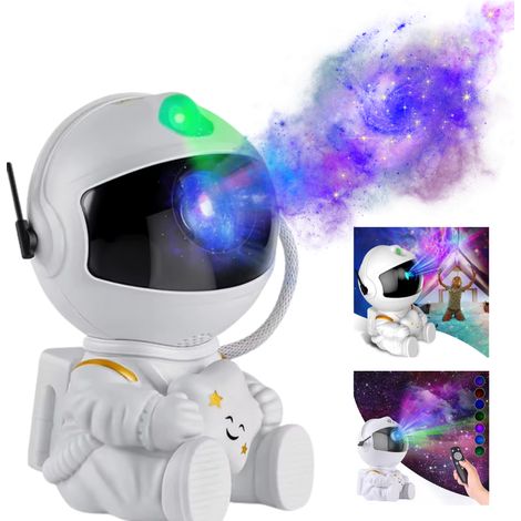 Proyector de estrellas de astronauta, luz nocturna para niños, regalo de proyector (1/5)
