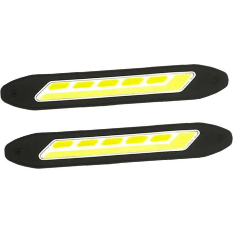 Phare de Jour LED pour Voiture 2pcs, Silicone Étanche Ip68 (1/5)