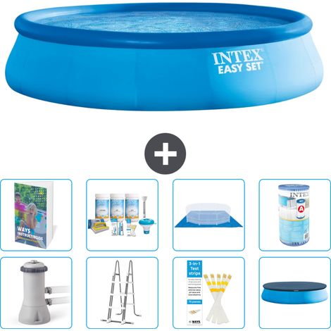 Easy Set Pool Rund - 457x107 cm - 9-teilig  S556