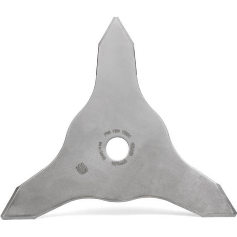 Husqvarna – Couteau à herbe épaisse 255mm – Lame 3 dents pour débroussailleuse – Alésage 25.4mm – Performance optimale pour terrains difficiles (1/2)