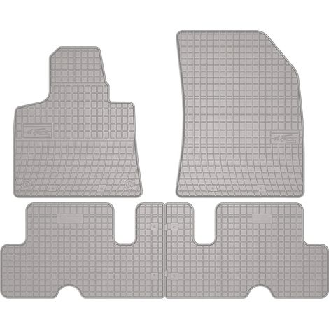 Tappetini in gomma per auto per: Citroen C4 Spacetourer minivan (2013-2018) - grigio coordinato (1/5)