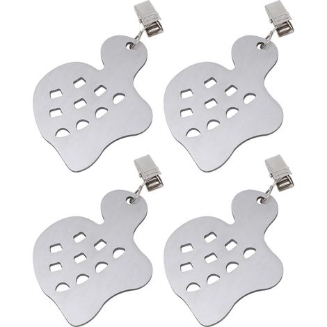 Schildkröten Tischdeckenklemmen 2 5mm 4 Stück aus Edelstahl (1/5)