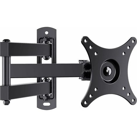 Bracket TV universal 10-32 inches Inclinable and rotary Load max 20 kg VESA 50x50/75/100 mm Installation wall-mounted easy (1/5)