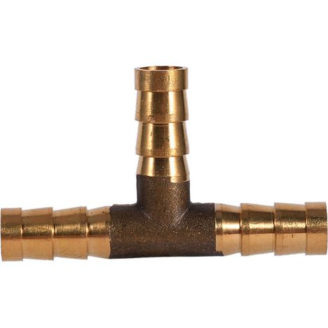 Connecteur de dons de tuyau de carburant en laiton Tile de carburant 8 mm pour tuyau de gaz d'huile d'air comprimé