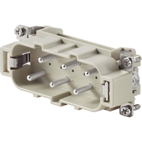 Embout de connecteur Weidmuller série HSB, 6 contacts , 35A, Mâle ( Prix pour 1 )