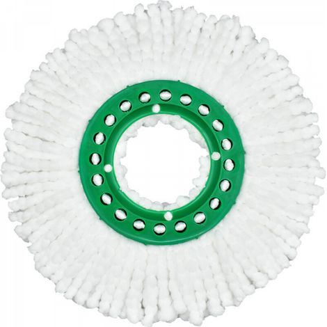 Tête de balai réutilisable de balai rotatif pour Libman Tornado. Têtes de rechange en microfibre épaisse pour balai rotatif pour Libman Tornado, faciles à remplacer et lavables en machine, nettoyage à (1/5)