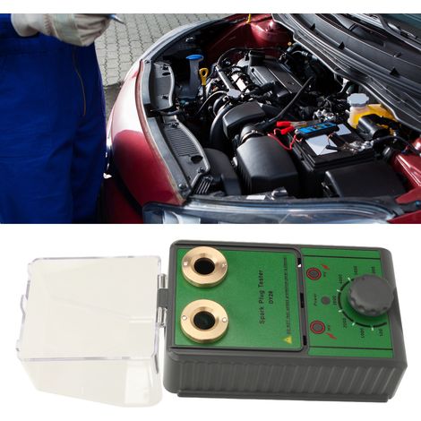 Testeur de bougies d'allumage/testeur d'allumage automobile à double trou conforme à la norme européenne (fiche standard européenne, large plage de tension 100-240 V) (1/5)