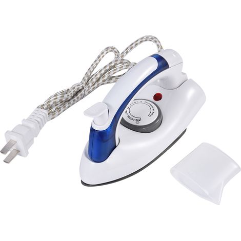 Fer à vapeur de voyage portable pliable compact, contrôle de température, prise US 110V (1/5)