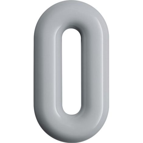HEWI  Número  de  casa  dígito  0  poliamida  especial  99  blanco  puro  165mm  D.33mm  -  702.165.0  99 (1/3)