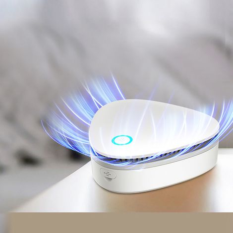 Ozonsterilisator für Kleiderschränke, Schuhschränke, Toiletten, Kühlschränke, Geruchsneutralisierer, tragbare Luftreiniger für Zuhause und Auto. (1/5)