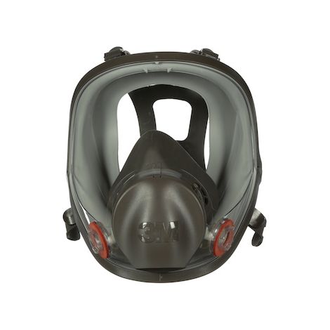 3M – Masque de protection complet 6800S grande taille – Silicone, filtre charbon actif – Confort accru, vision améliorée – Pour espaces confinés