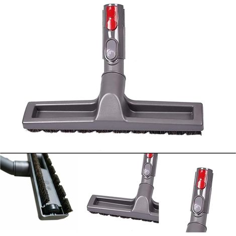 Staubsauger-Bürstenkopf — Kombibürste für Hartböden & Teppiche — Staubsauger-Zubehör — Kompatibel mit Dyson V7 / V8 / V10 (1/3)