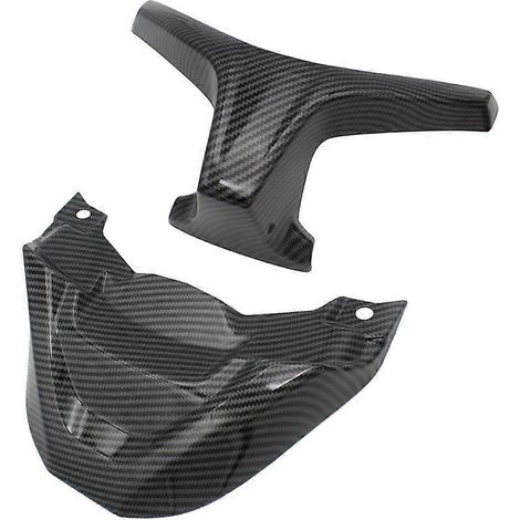 Para Honda ADV 150 Adv150 2019-2021 Panel de faro delantero Carenado de extensión de nariz de pico delantero Accesorios de cubierta de carbono 2 piezas (1/5)