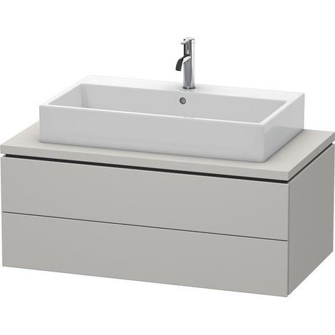 Consolle bassa L-CUBE 400x1020x547mm cemento