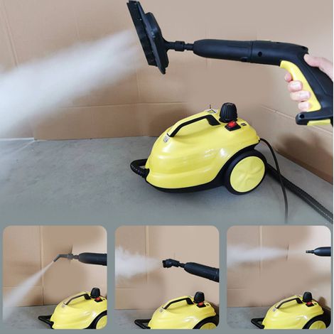 Nettoyeur vapeur portable, machine de nettoyage intérieur multifonctionnelle haute température et haute pression, appareil de fumigation haute température, norme européenne 220-240 V (1/5)