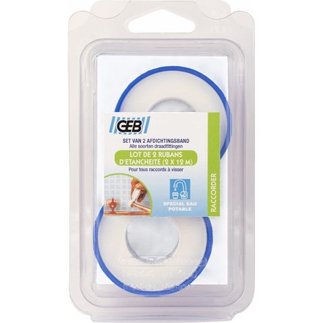 Ruban Ptfe Geb étanchéité Filetages - Geb