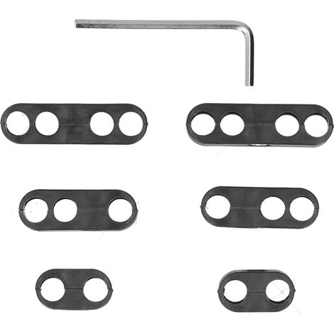 Kit séparateur de câbles de bougies d'allumage 7 mm/8 mm, avec clé, résistant aux hautes températures, compatible Ford (1/5)