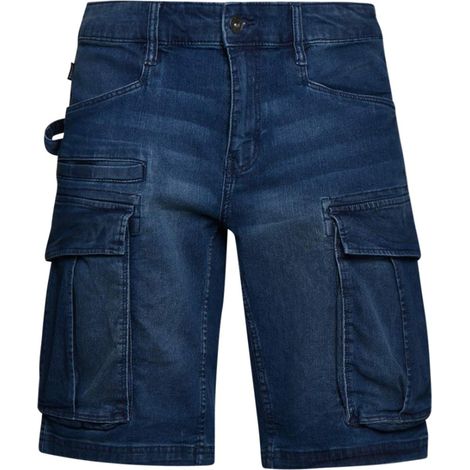 Pantalones cortos de trabajo de mezclilla Diadora Bermuda Stone Cargo Light - 30