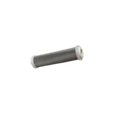 Cartouche Acier Plissé 50 µ Inoxydable 9 pouces 3/4
