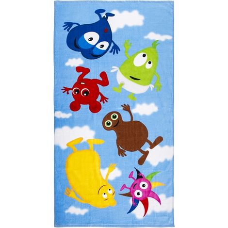 Serviette de bain Babblarna Sky