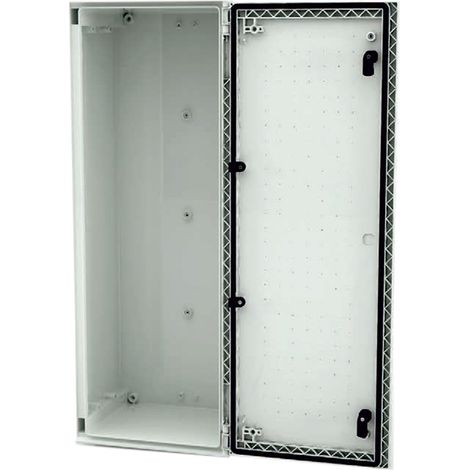 Coffret mural RS PRO en Fibre de verre renforcé en polyester Gris clair RAL 7035, IP66 ( Prix pour 1 )