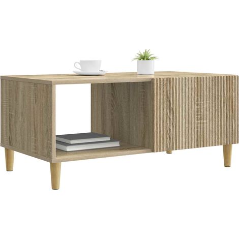 Maison Exclusive - Tavolino da salotto Rovere Sonoma 90 x 50 x 40 cm