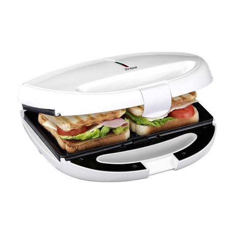 Trisa Tasty Snack blanco aparato para croque-monsieur