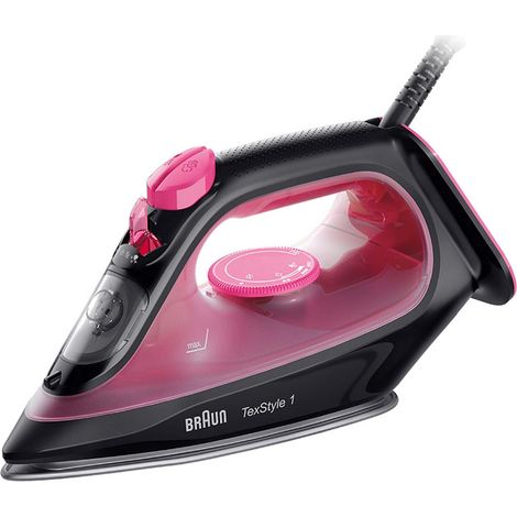 Braun TexStyle 1 SI1070PU fer à vapeur violet noir (1/5)