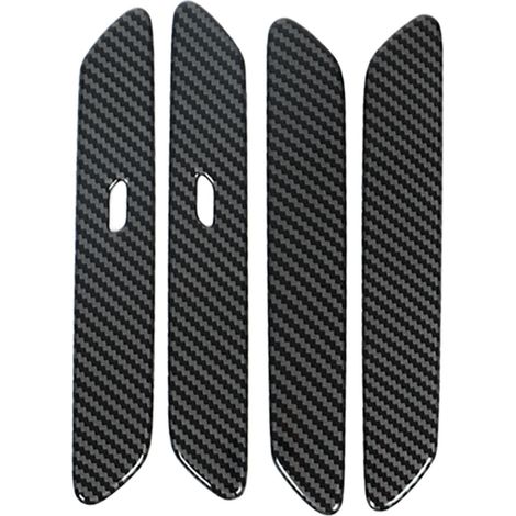 Manija exterior de puerta de ABS estilo carbono para Kia EV6 GT Line 2021 (1/5)