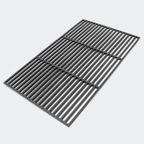Le Poisson Qui Jardine – Grille de barbecue en fonte 60 x 40 cm – Cuisson uniforme – Remplace une grille usée – Nettoyage facile – Pour camping et jardin