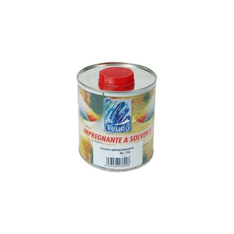IMPREGNANTE A SOLVENTE EFFETTO CERATO PER LEGNO (HOLZ WACHS)- - ml.750 trasparente cerato - 6 pezzi FEUDO