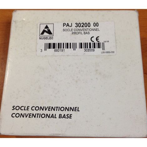 Nugelec 30200 - Low profile conventional base