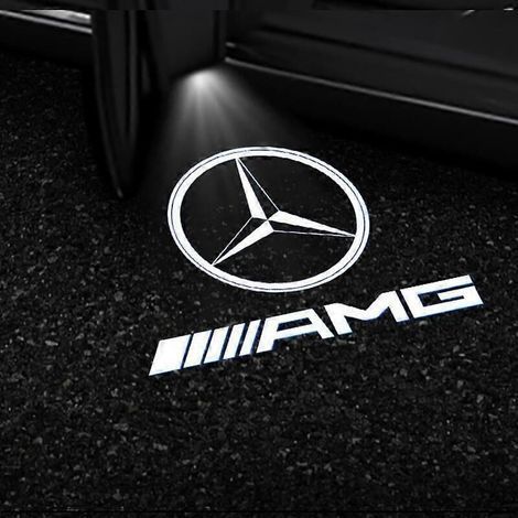 Mercedes-Benz Classe C spéciale W204 C180 C200 C260 C300 éclairage de bienvenue modifié éclairage de porte à LEDStyle 2