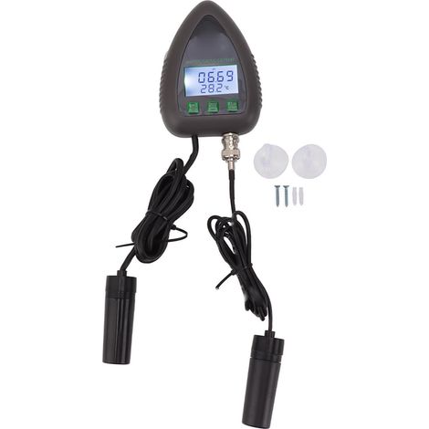 Medidor de calidad del agua 5 en 1 9951W con Wi-Fi integrado: Medición continua de pH, TDS, salinidad, densidad y temperatura. Compatible con la aplicación Tuya. Enchufe estadounidense de 110 V. (1/5)
