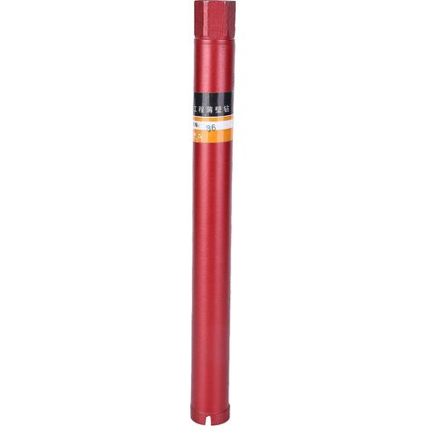 Ortviai Foret diamant pour béton et maçonnerie – 36 mm × 370 mm – tige droite (1/5)