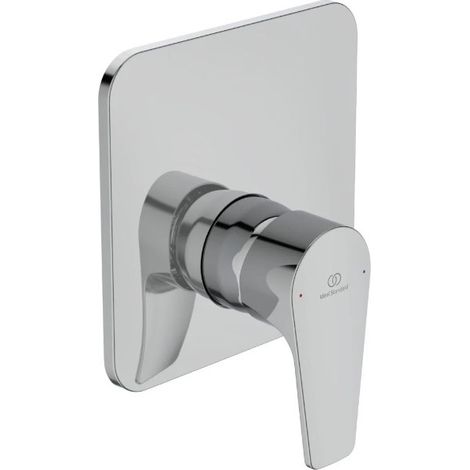 Einbau-Einhand-Brausebatterie aus verchromtem Messing - Ideal Standard Cerafine - Con parte interna incasso