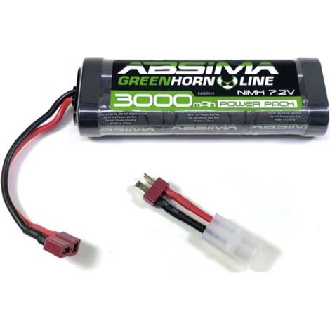 Absima Modellbau-Akkupack (NiMh) 7.2 V 3000 mAh Softcase Tamiya (1/3)