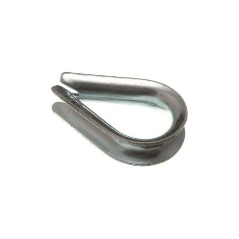 One Stop DIY Lot de 10 cosses en U M10 BZP en acier résistant aux intempéries