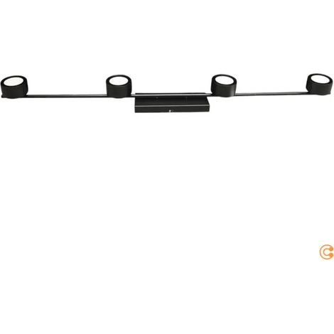 [GEBRAUCHT] B-Ware Nordlux Deckenleuchte Lampe Clyde LED vierflammig dimmbar schwarz (1/2)
