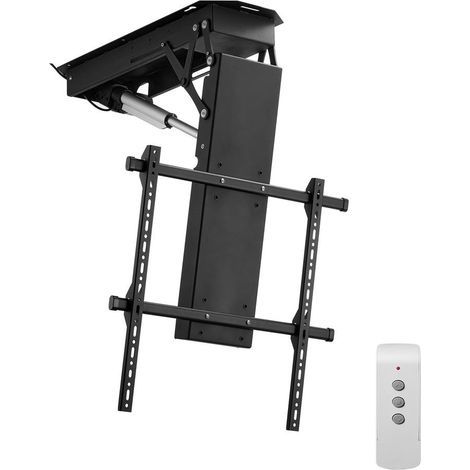 Installation simple du support TV plafond motorisé, réglage électrique 32-70 pouces, VESA 600x600, charge 50 kg (1/5)