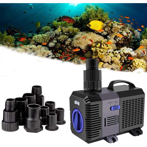 Ökopumpe Teichpumpe Wasserpumpe Bachlaufpumpe 5200l/h 40W