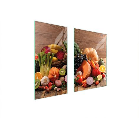 TABLERO PROTECTOR DE VIDRIO 75x52 ALIMENTOS (1/5)