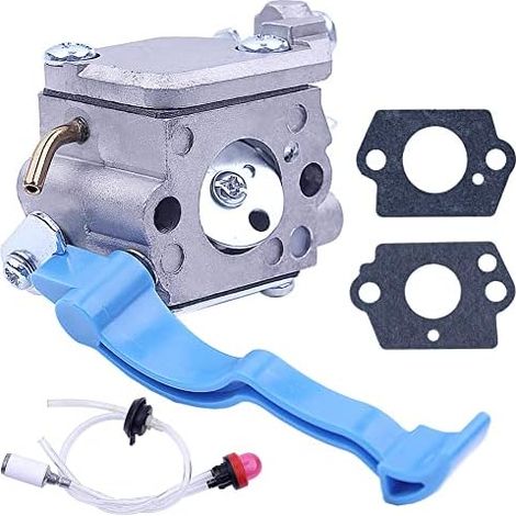 Kit carburatore, per soffiatore portatile Husqvarna 125B 125Bx 125Bvx, per motore Jonsered B2126 Bv2126 C1Q-W37 Carb, 590460102 581798001 (1/5)