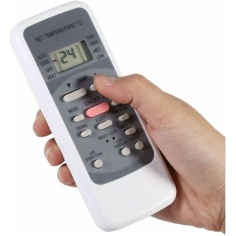 Télécommande pour Climatiseur Série R51 R51/E R51/CE R51M/CE R51D/E R51M/BGE R51M/BGE, Horloge Intégrée et Minuterie ON/OFF (1/3)